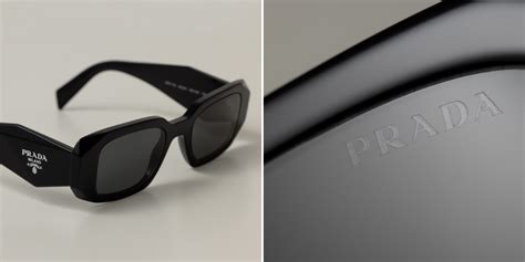 how to tell if my prada sunglasses are real|prada clear frame eyeglasses.